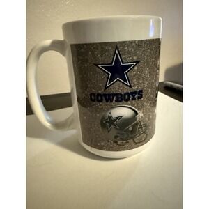 Dallas Cowboys Coffee Mug. Logo Football 15oz Cup. Unused New